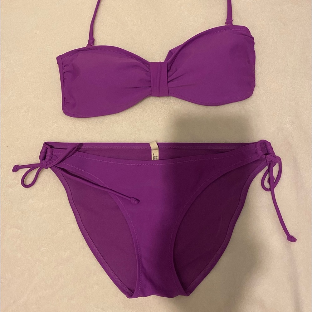 Aerie Purple 2 Piece Bikini